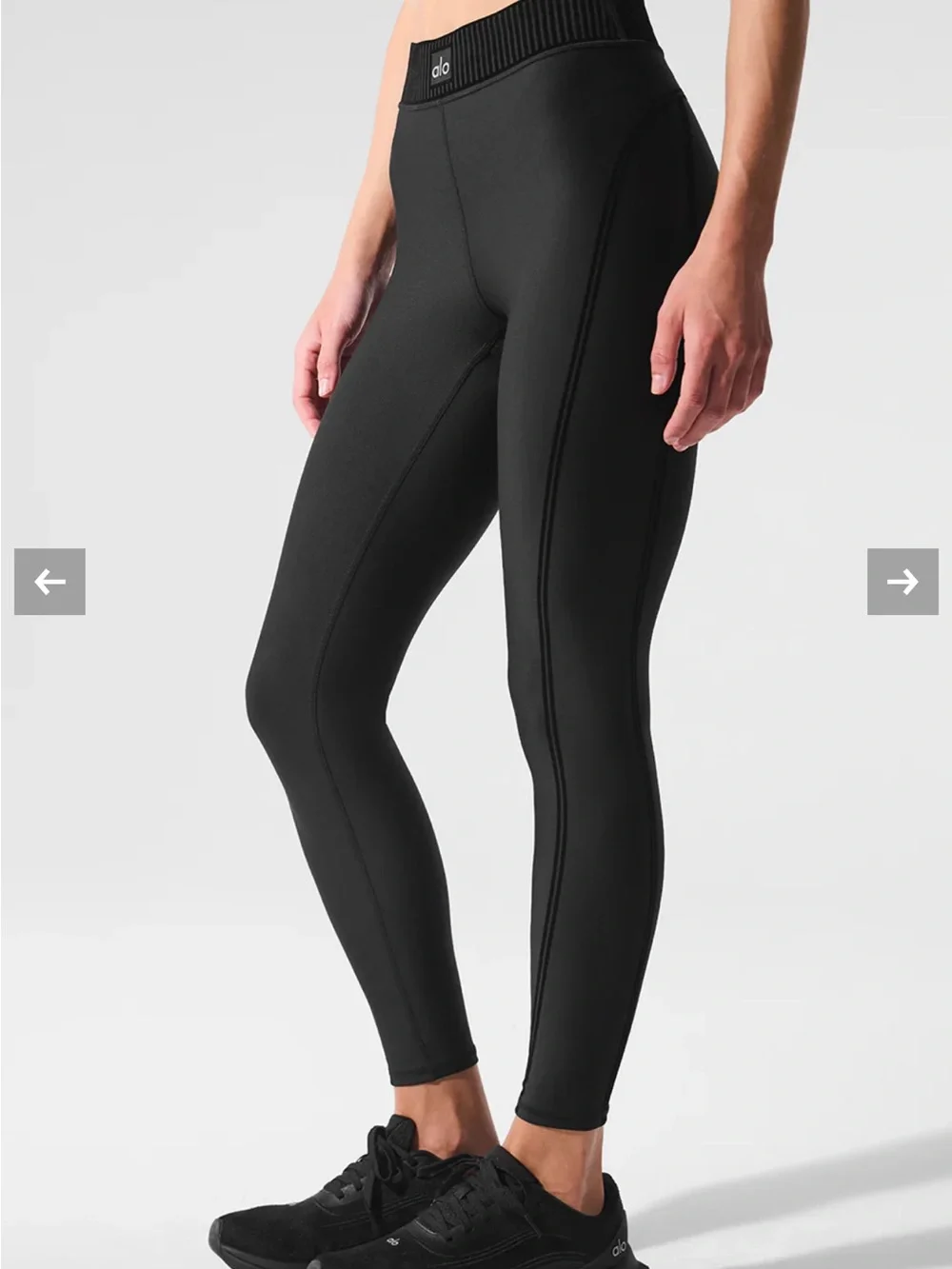 ALO Yoga Black High-Waist Leggings